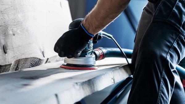 Γυαλόχαρτο BOSCH BOSCH Expert M480 με δομή πλέγματος 125mm, K180 (50 τεμάχια, για εκκεντρικούς τριβείς)