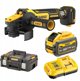 DeWalt Γωνιακός Τροχός 125mm 18V DCG409VSX1T με Ρύθμιση Στροφών, 1x9.0Ah Μπαταρία & Θήκη TSTAK