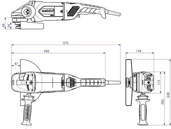 Szlifierka Metabo WE 24-230 MVT
