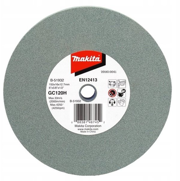Szlifierka Makita Sharpening disc MAKITA 150x16x12.7mm GC120