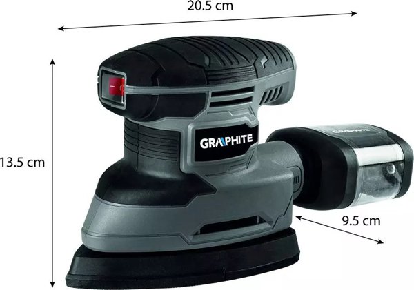 Graphite Τριβείο Delta 180W, Τροχιακό Τριβείο, Βάση 140x140x80mm, 59G336