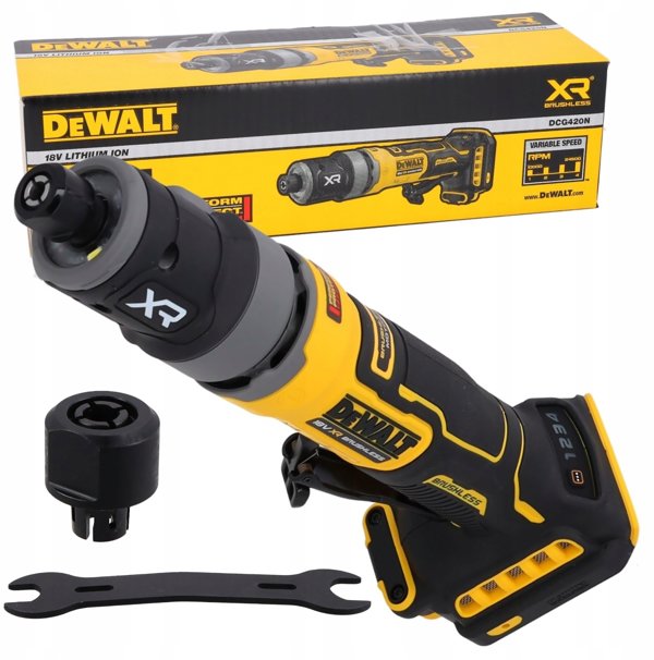 DEWALT DCG420N Σκληρή Πρόστα 18V (Solo) - Επαγγελματικός Γωνιακός Τροχός Χωρίς Μπαταρία