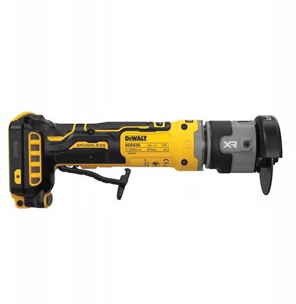 DeWalt DCG430E2T Γωνιακός Τροχός 76mm 18V με 2 Μπαταρίες 1.7Ah Brushless σε Θήκη TSTAK