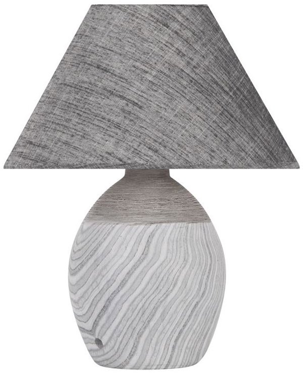 TABLE LAMP CERAMICA E14 MT85708-GREY