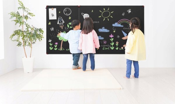 Πίνακας κιμωλίας MemoBe Idea Edge 60x45cm πλαίσιο αλουμινίου