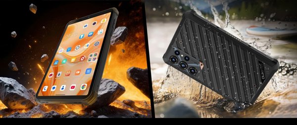 Tablet Oukitel Tablet Oukitel RT11 5G 8/128GB Black Rugged 10000mAh