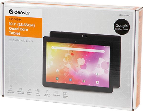 Tablet Denver TIQ-10394 10.1" 32 GB Czarny (TIQ-10394)