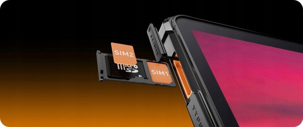 Tablet Oukitel Tablet Oukitel RT9 10,1" 6/256GB Orange Rugged 11000 mAh