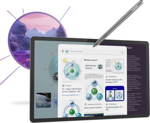 Lenovo Tab P12 Pro Tablet 12.7" 256GB Γκρι (ZAE40020SE)