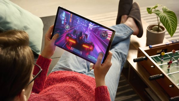 Lenovo Tab P12 Pro Tablet 12.7" 256GB Γκρι (ZAE40020SE)