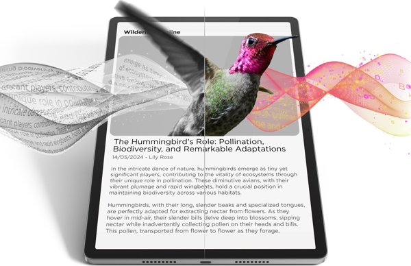 Lenovo Tab P12 Pro Tablet 12.7" 256GB Γκρι (ZAE40020SE)