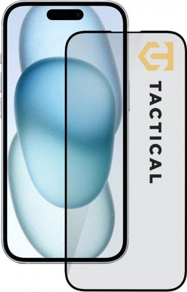 Tactical "Glass Shield 5D iPhone 15" Black
