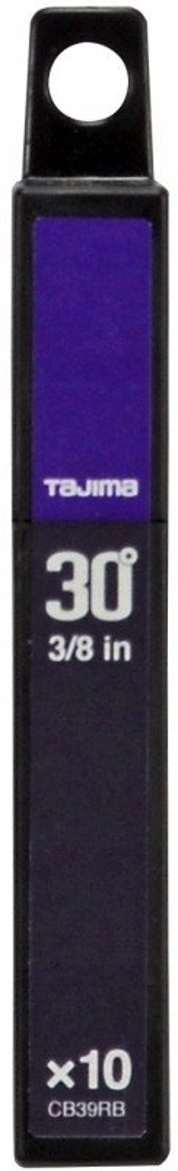 TAJIMA RAZOR BLACK BLADES 9MM CB39RB 10