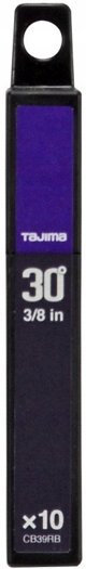 TAJIMA RAZOR BLACK BLADES 9MM CB39RB 10
