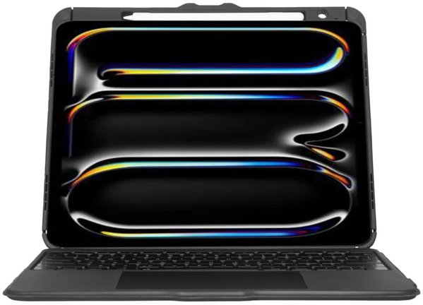 Targus Versavu Θήκη με Ασύρματο Πληκτρολόγιο και Trackpad, Bluetooth 5.0, QWERTY, Μαύρο