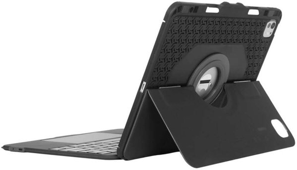 Targus Versavu Θήκη με Ασύρματο Πληκτρολόγιο και Trackpad, Bluetooth 5.0, QWERTY, Μαύρο
