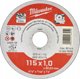 Tarcza do ciecia metalu Contractor 115x1x22,2mm