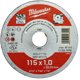 Tarcza do ciecia metalu Contractor 115x1x22,2mm