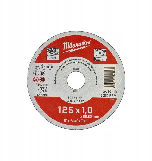 Tarcza do ciecia metalu 230 x 1.9 x 22.2mm 4932479579