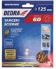 Tarczki scierne Anti-clog 125mm, #60, rzep, zestaw 5szt