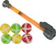 LeanToys Πίνακας Βελάκια με Βέλκρο Dart 36 cm, Παιχνίδι Στόχου για Παιδιά