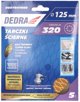 Tarczki scierne Anti-clog 125mm #320 rzep zestaw 5 sztuk