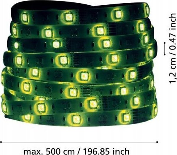 Ταινία LED EGLO Stripe-Z, Εσωτερικού Χώρου, Λευκό Φως, Πλαστική, IP20