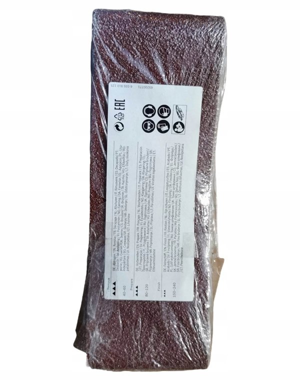 Taśma szlifierska 75x457, G40, drewno