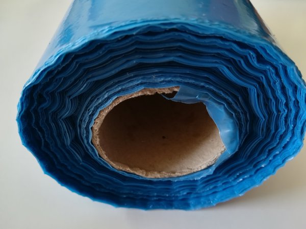 Μπλε ταινία σήμανσης με ένθετο για νερό 200mm *100m