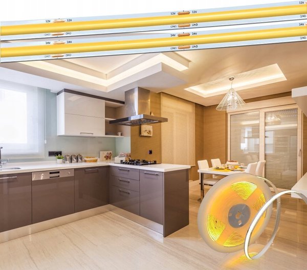 Ταινία LED ECOLIGHT2 Ecolight EC20092 COB IP20 9W/m 990lm/m 4000K 50m