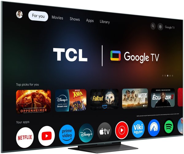 TCL C9K 85'' 4K UHD Mini LED melna - Televizors 85C9K (5901292525620)