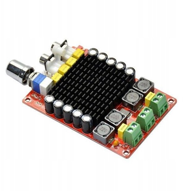 Dedra TDA7498 Ενισχυτής Ήχου Class D, 2x100W, Στερεοφωνικός Ψηφιακός Ενισχυτής Υψηλής Απόδοσης