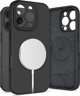 TECH-PROTECT ΥΓΡΗ ΣΙΛΙΚΟΝΗ MAGSAFE IPHONE 16 PRO ΜΑΥΡΟ