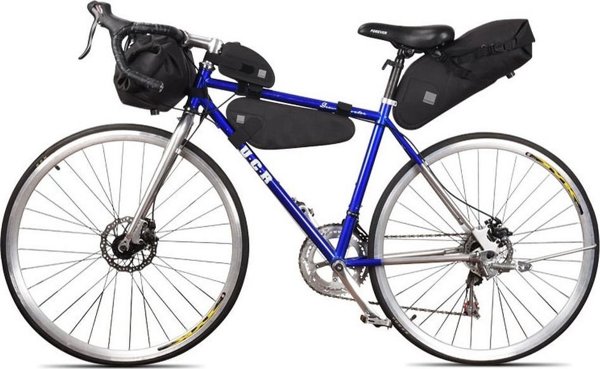 Techonic Τσάντα Πλαισίου Ποδηλάτου SAHOO 122035, 0.3L, Αδιάβροχη Θήκη για Smartphone και Εργαλεία