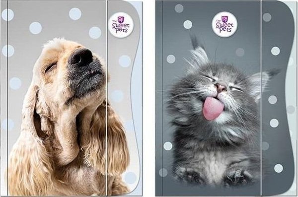 Φάκελος με λάστιχο A4 The Sweet Pets