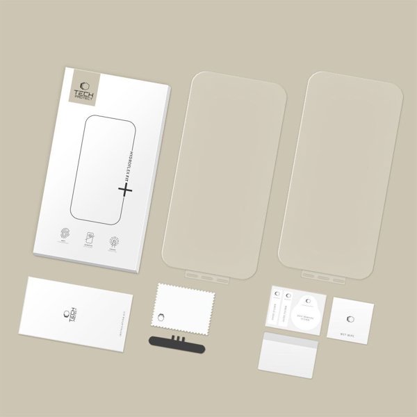 Tech-Protect Hydro Flex+ Προστασία Οθόνης Υδρογέλης για Motorola Edge 70 Fusion / 70 Fusion+ 5G, 2-Pack, Διάφανο