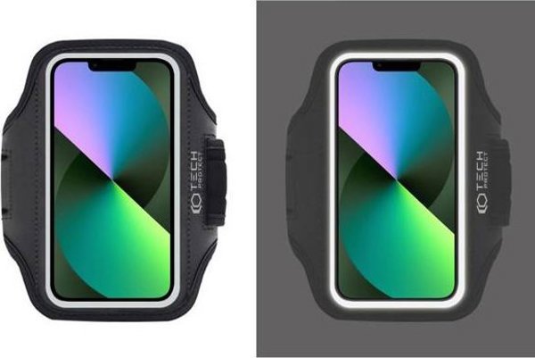 Tech-Protect M2 Universal Αθλητική Θήκη Ώμου για Smartphone - Μαύρη