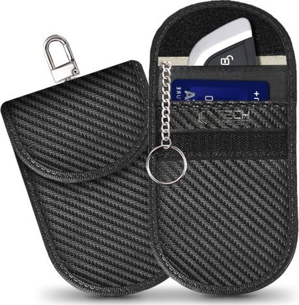 Tech-Protect θήκη κλειδιών RFID Signal Blocker KLR100, carbon