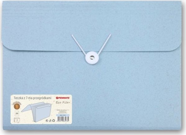 Φάκελος με 7 διαχωριστικά PENMATE ECO FILE+ μπλε