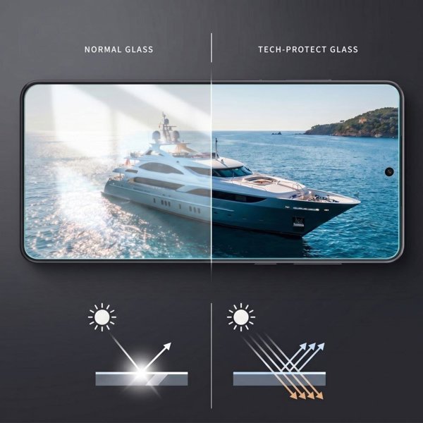 Tech-Protect Προστατευτικό Τζάμι Quick Set AR+ για Samsung Galaxy S26, Αντιθαμβωτικό, Black