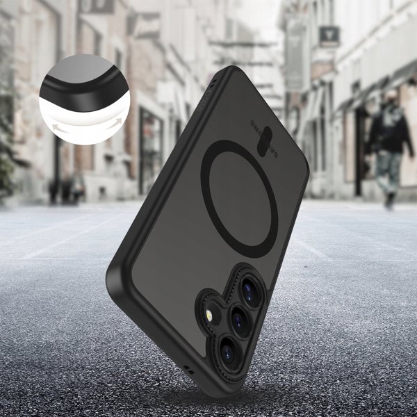 TECH-PROTECT MAGCAM MAGSAFE GALAXY S25 ΜΑΤ ΜΑΥΡΟ