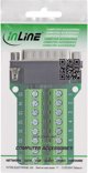TecLine D-Sub 15 Terminal Block Plug, 2 Row, Screw Terminal, 4043718345991