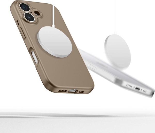 TECH-PROTECT ΥΓΡΗ ΣΙΛΙΚΟΝΗ MAGSAFE IPHONE 16 ΣΟΚΟΛΑΤΙ ΚΑΦΕ