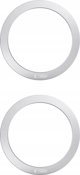 Tech-Protect MMP-110 Μαγνητικό Δαχτυλίδι MagSafe για Θήκες Smartphone, Ασημί, 2in1