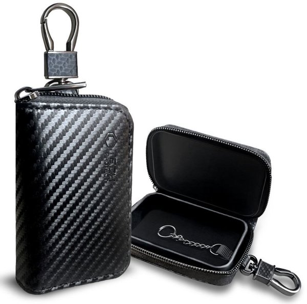 Tech-Protect Klatka Faradaya KLR300 Pouch Keyless RFID Signal Blocker Case Carbon (5906302325405)