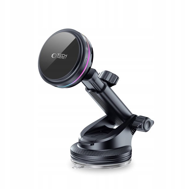TECH-PROTECT V9 ARCTICBOOST MAGNETIC MAGSAFE DASHBOARD & VENT CAR MOUNT WIRELESS CHARGER 25W QI2.2 BLACK