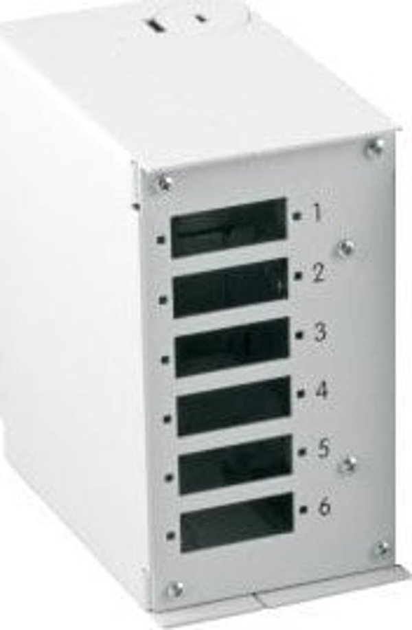 Techly Μπροστινό Πάνελ για Διανομέα 109801 με 6 Προσαρμογείς (8051128109818)