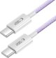 TECH-PROTECT ULTRABOOST LITE TYPE-C CABLE PD60W/3A 100CM MAUVE