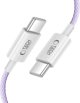 TECH-PROTECT ULTRABOOST LITE TYPE-C CABLE PD60W/3A 100CM MAUVE