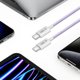TECH-PROTECT ULTRABOOST LITE TYPE-C CABLE PD60W/3A 100CM MAUVE